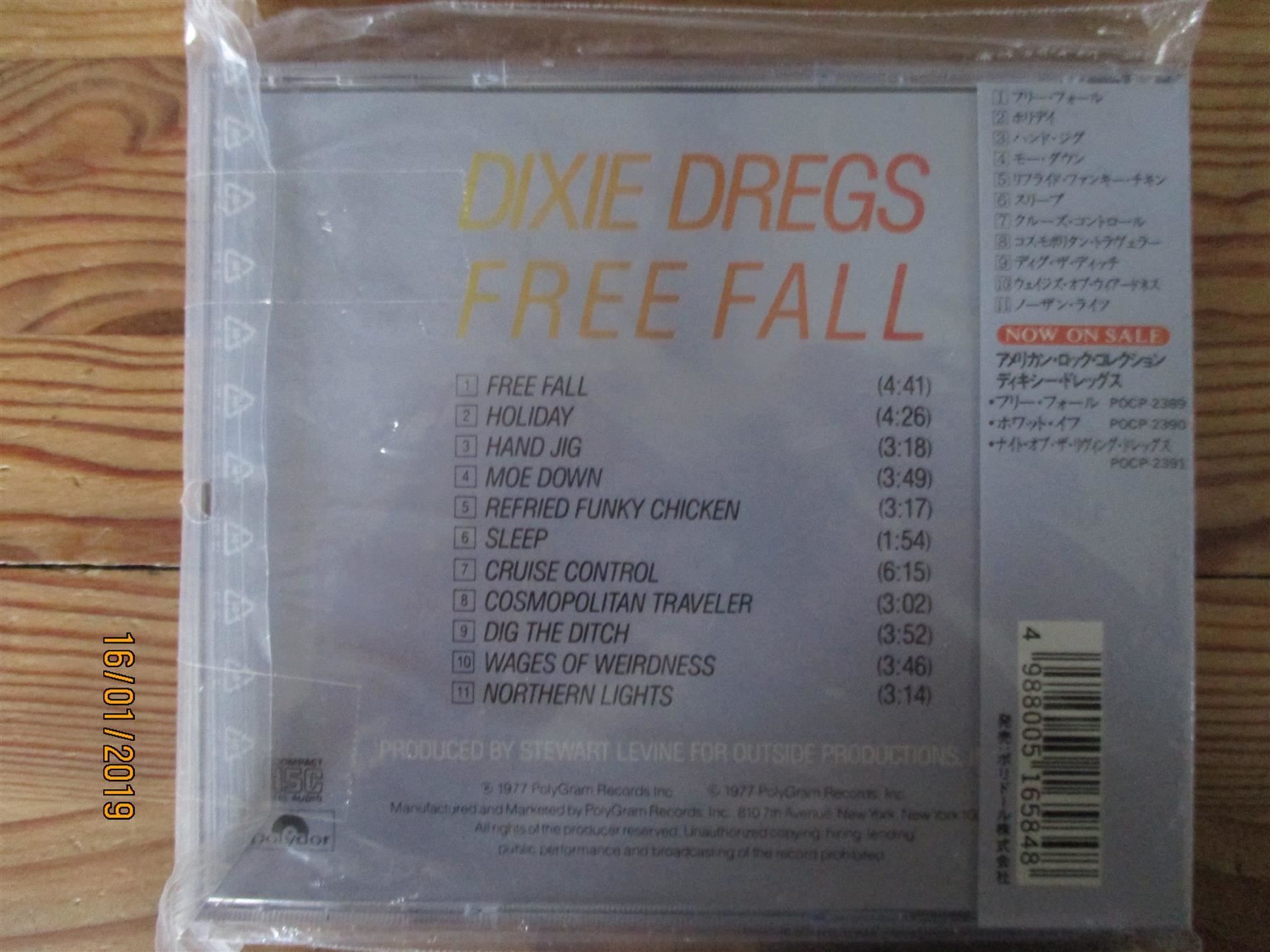 CD: Dixie Dregs - Freefall -Japan – Usato da Liestal venduto da Disc-Point 1