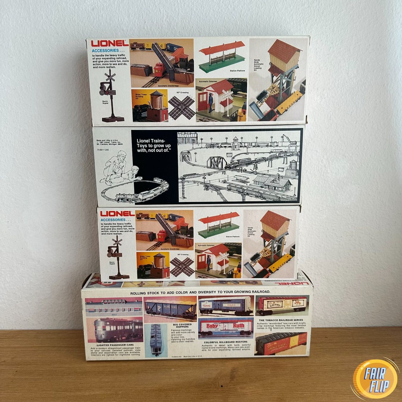Lionel Modelleisenbahnen: Lionel 4er Set – Neu und originalverpackt aus Luzern von fairflip 1