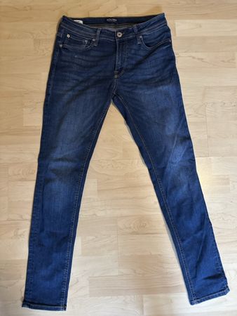Herren Jeans Jack and Jones Skinny Liam blau Grösse 32