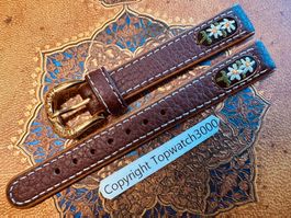 13mm Lederband: Michel Jordi Uhren-Armband, Uhrenband