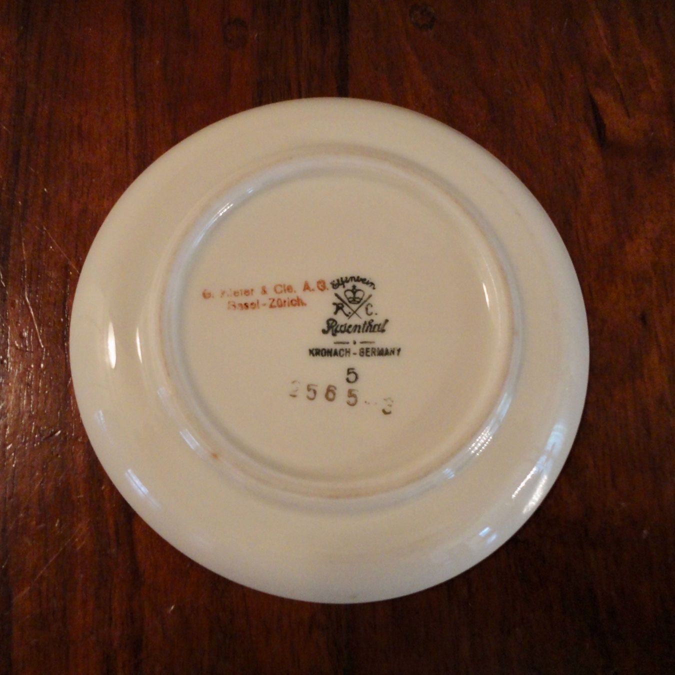 Rosenthal Teller: ALTE ROSENTHAL PRALINENTELLER – Gebraucht aus WÄDENSWIL von katti01 2