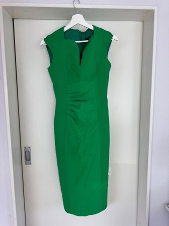Karen Millen Emerald Green Dress, UK 8, Great Condition!