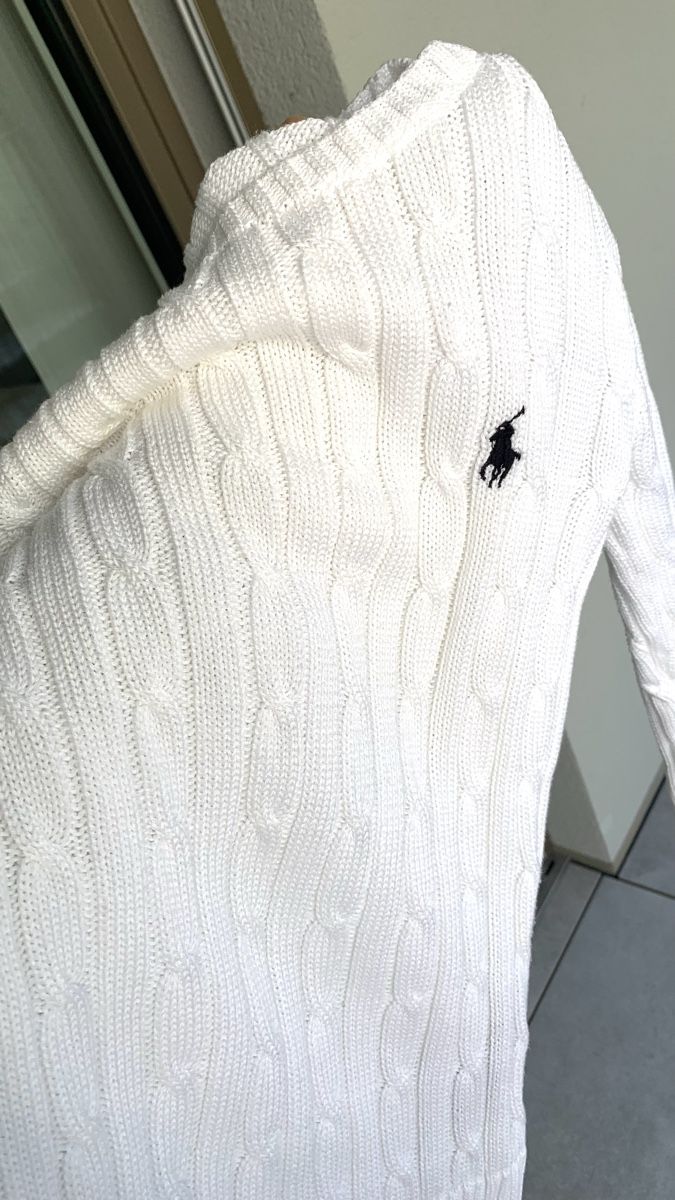 Ralph Lauren Pullover & Sweatshirts: Ralph Lauren cable knit cotton pullover XS/34 – Neu (gemäss Beschreibung) aus Zürich von Angela_Fashion_Lover 7