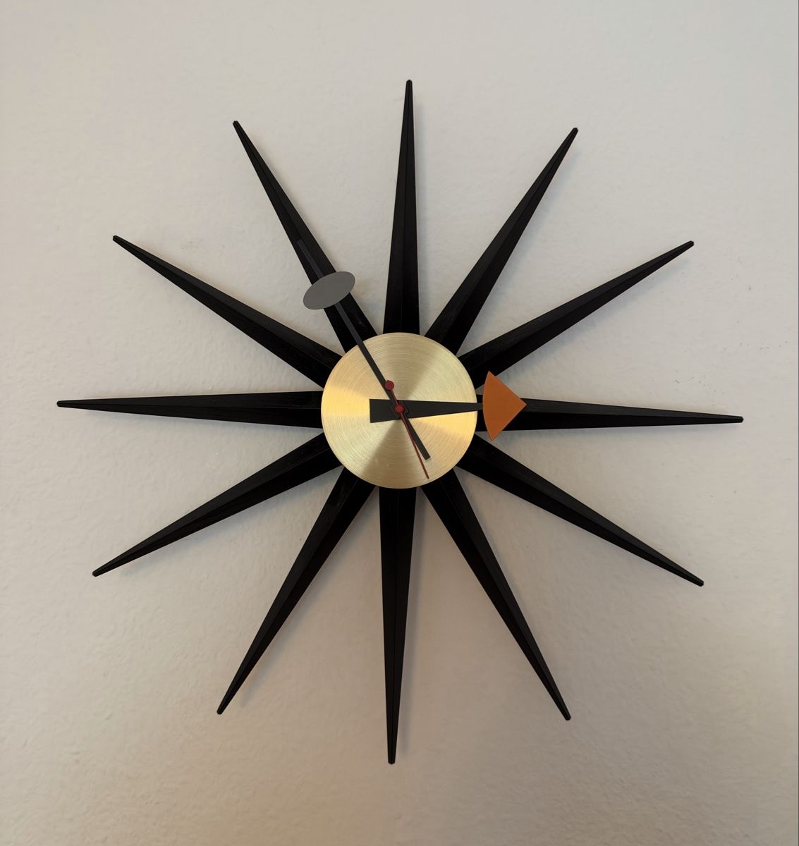 Uhren: Sunburst wall clock - Vitra – Neu (gemäss Beschreibung) aus Zürich von sim_2xcc