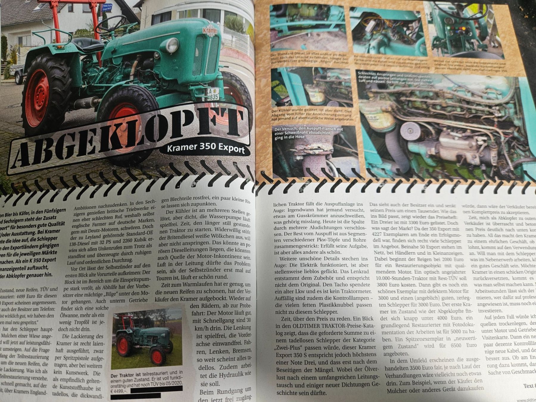 Unimog Trattori: Oldtimer Traktor 2/20 Eicher Fahr Unimog U1700 Someca xx – Usato da Flawil venduto da sr1_f6st 6