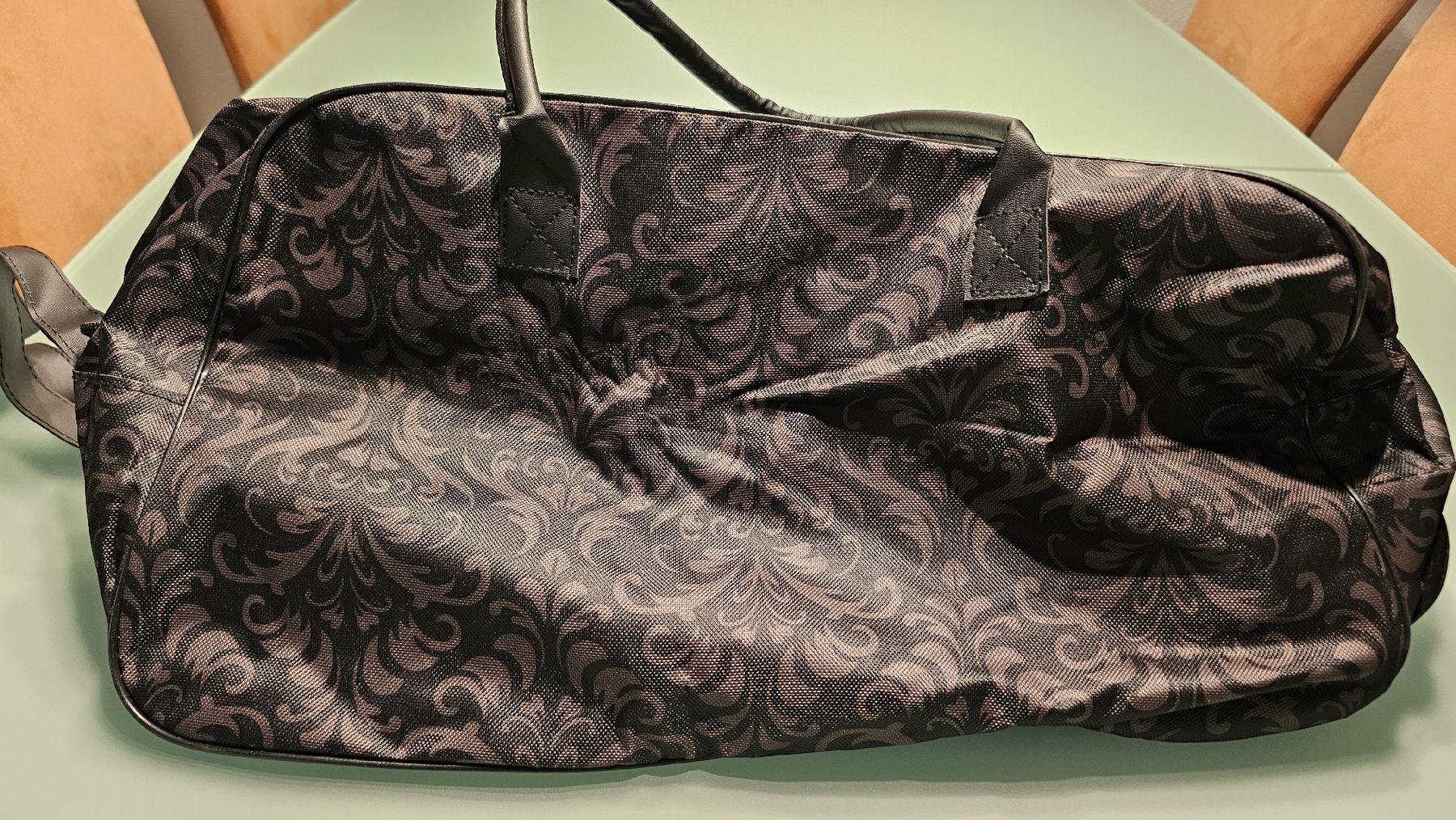 Taschen: Reisetasche Trolley Weekend Bag schwarz/braun Muster – Neu und originalverpackt aus Münchenbuchsee von Angerer1311 2