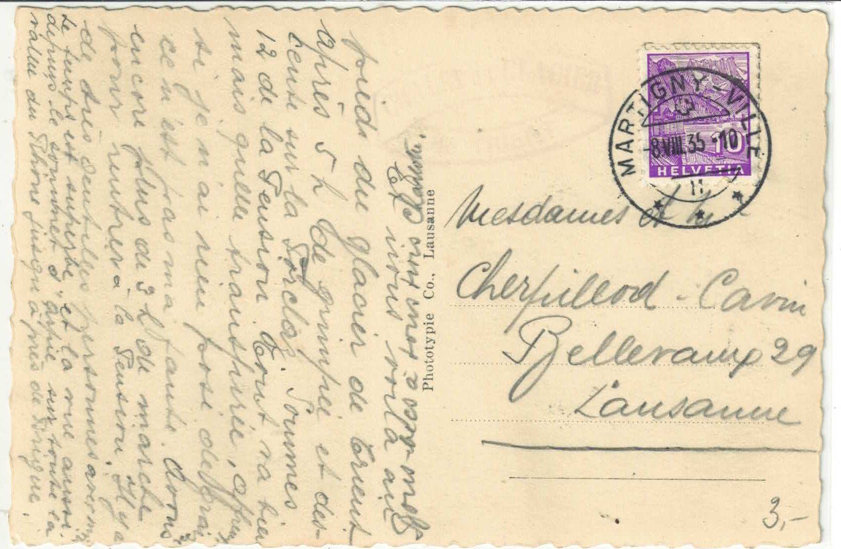 Cartoline postali: Pavillon du Glacier du Trient – Usato da Ettingen venduto da Kartenplanet 1