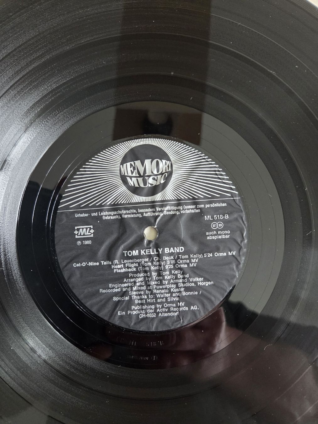 Dischi in vinile: LP Tom Kelly Band Breakdown – Usato da Lyss venduto da BMM74 3