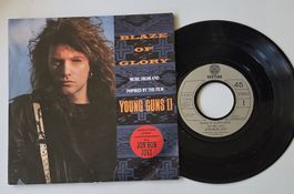 Vinile 7 pollici Jon Bon Jovi Blaze of Glory usato