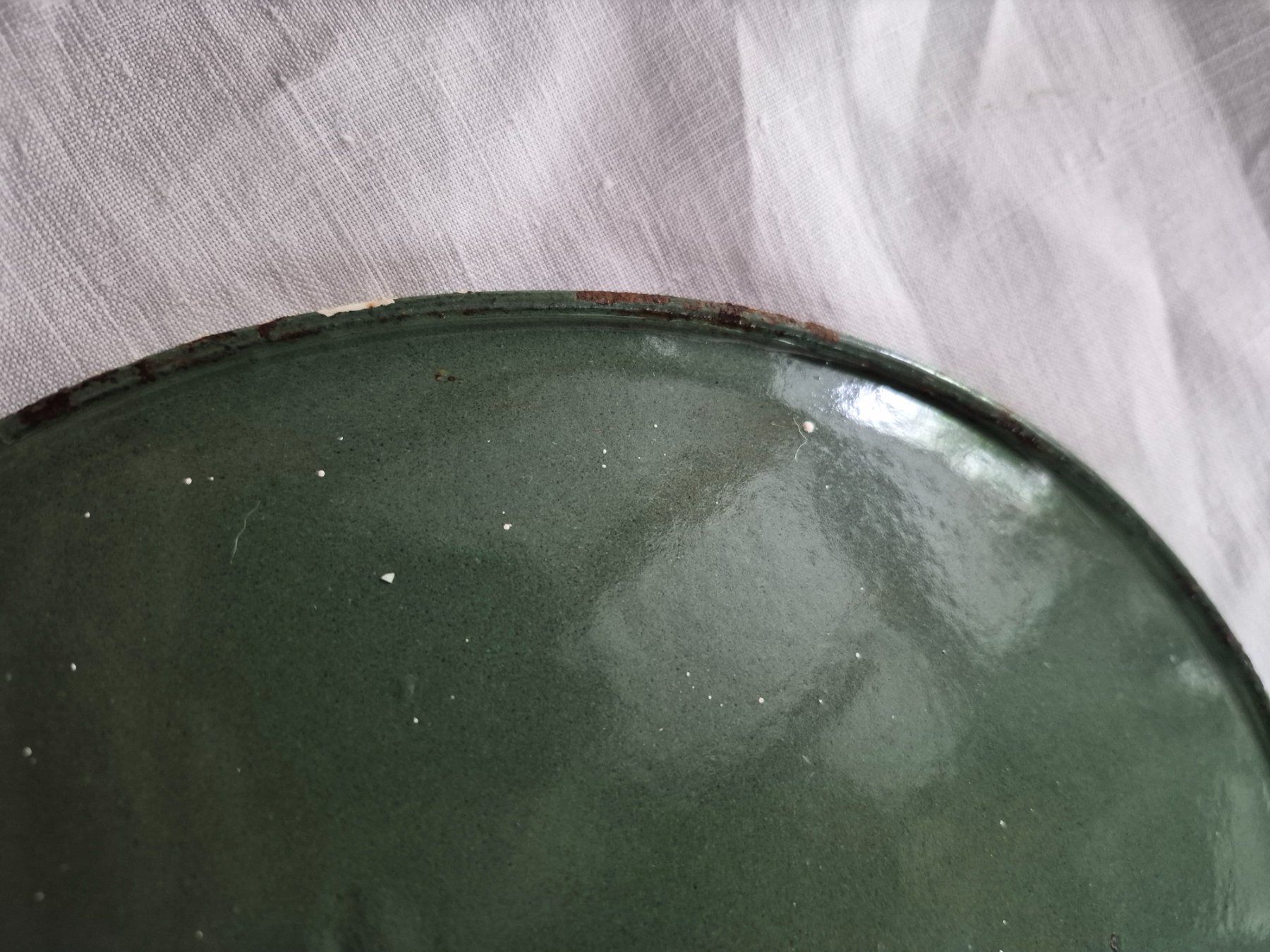 Lampade: Lampe ancienne en métal émaillé – Usato da charmoille venduto da mir_my9f 3