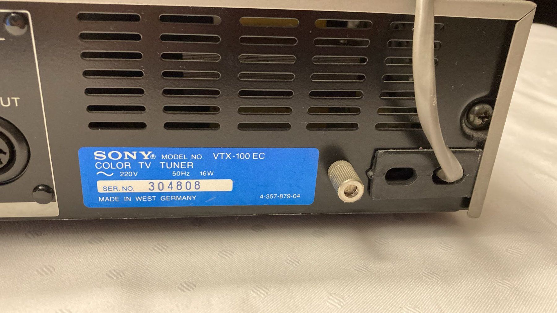 Televisori: Sony Vintage TV-Tuner – Usato da Dietikon venduto da Rima57 9