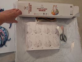 Kit de bricolage Paper Filigree motif renard complet