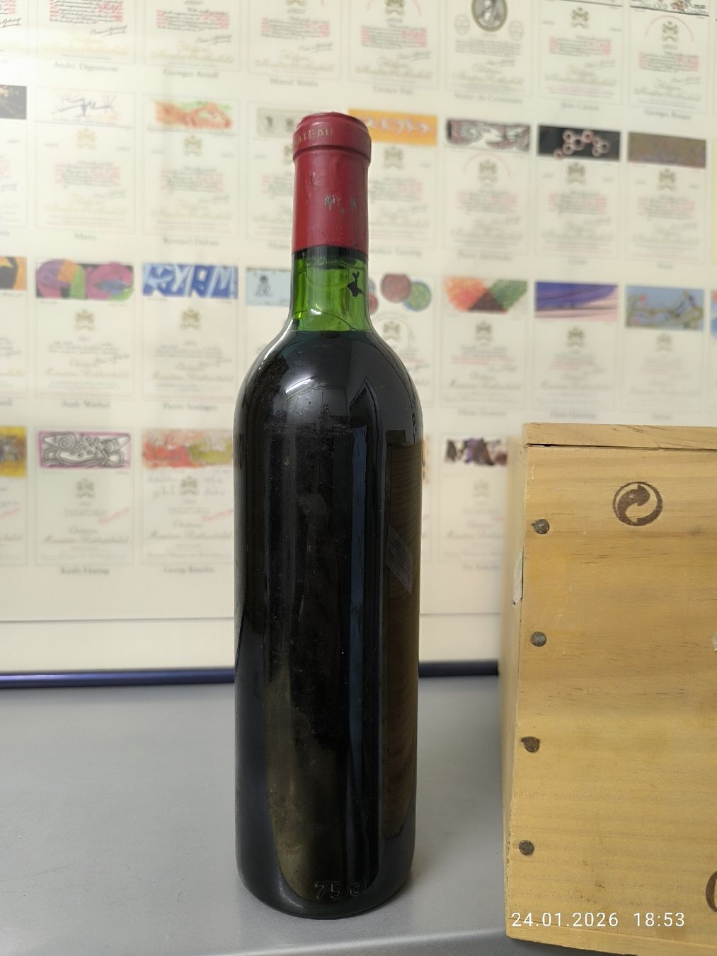 Château Mouton Rothschild 1972, Pauillac - Bordeaux 🍷! (Gebraucht) in ...