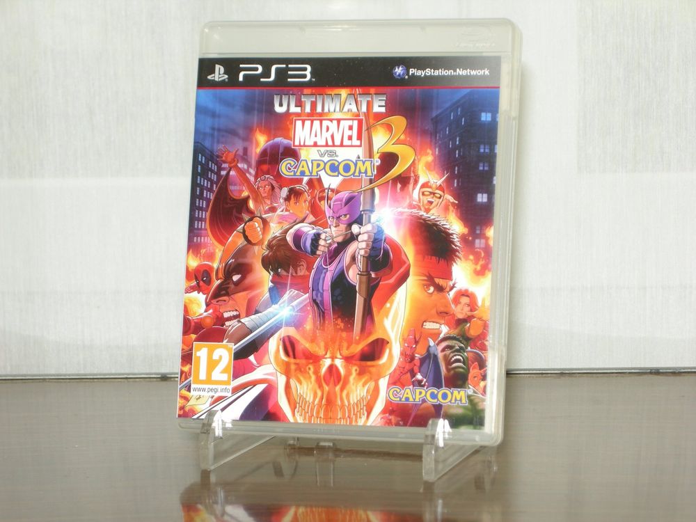 thumbnail image 2 of Ultimate Marvel Vs Capcom PS4 Replacement Case – Original Game Cover Art Included 2 of 4