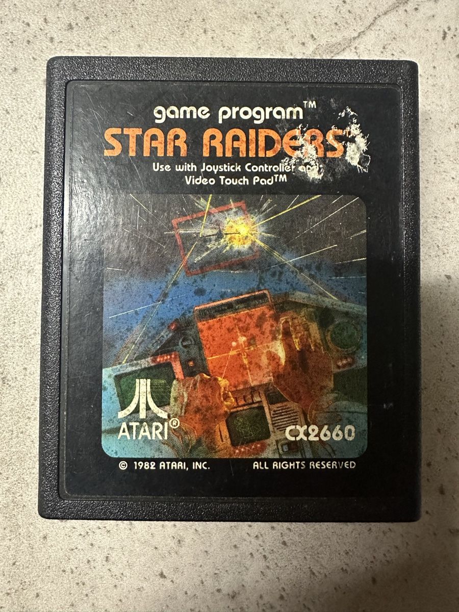 Atari Giochi: Atari 2600 Star Raiders Modul CX2660 – Usato da Kestenholz venduto da Matti_10