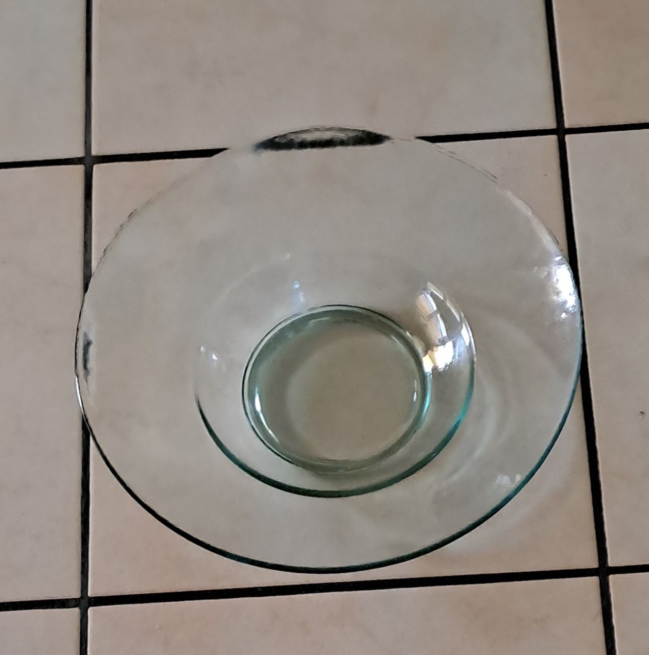 Ciotole: Glasschale. Gebraucht. Durchmesser 33 cm – Usato da Gampel venduto da hil_q526 1
