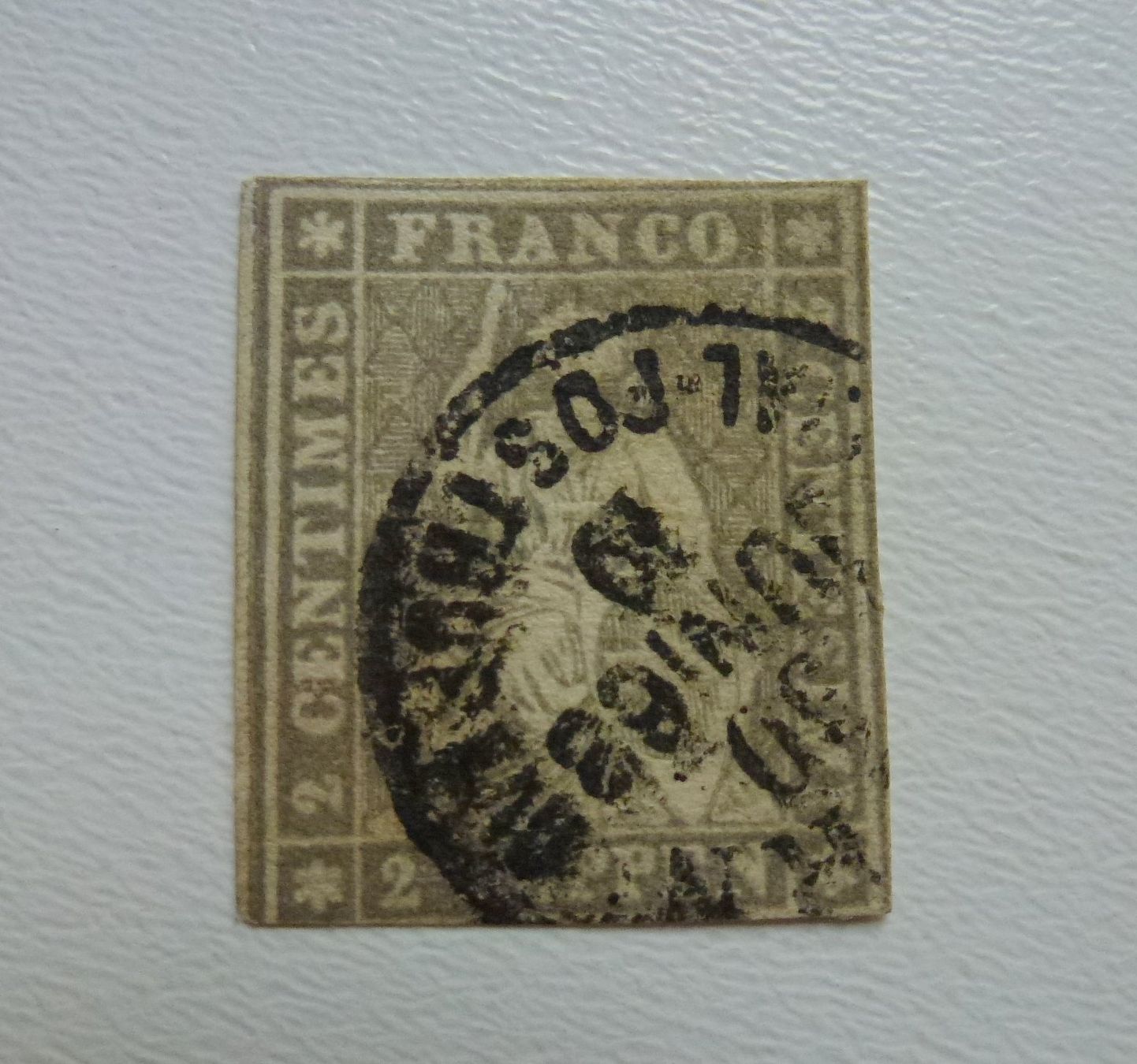 Tutti i francobolli: Strubel 21G - gestempelt Bern 30.Juni 1863 mit Attest – Usato da Walkringen venduto da Casablanca777