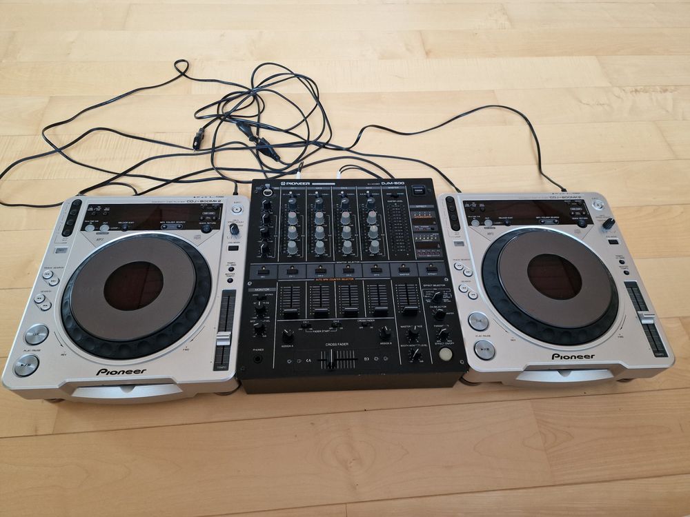 Pioneer DJ Set - DJM 500 & 2x CDJ 800MK2 | Acheter sur Ricardo