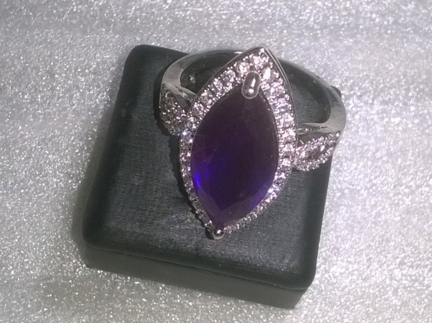 Ringe: RING MODESCHMUCK,,,MIT LELA KRISTALL,,,GLANZIG – Neu (gemäss Beschreibung) aus Basel von bijoutrie_4