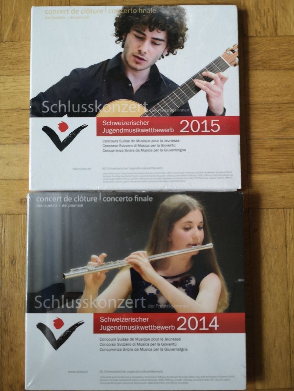 CD: Schlusskonzerte SJMW 2014 und 2015 – Nuovo e nell'imballaggio originale da Basel venduto da grandfamily