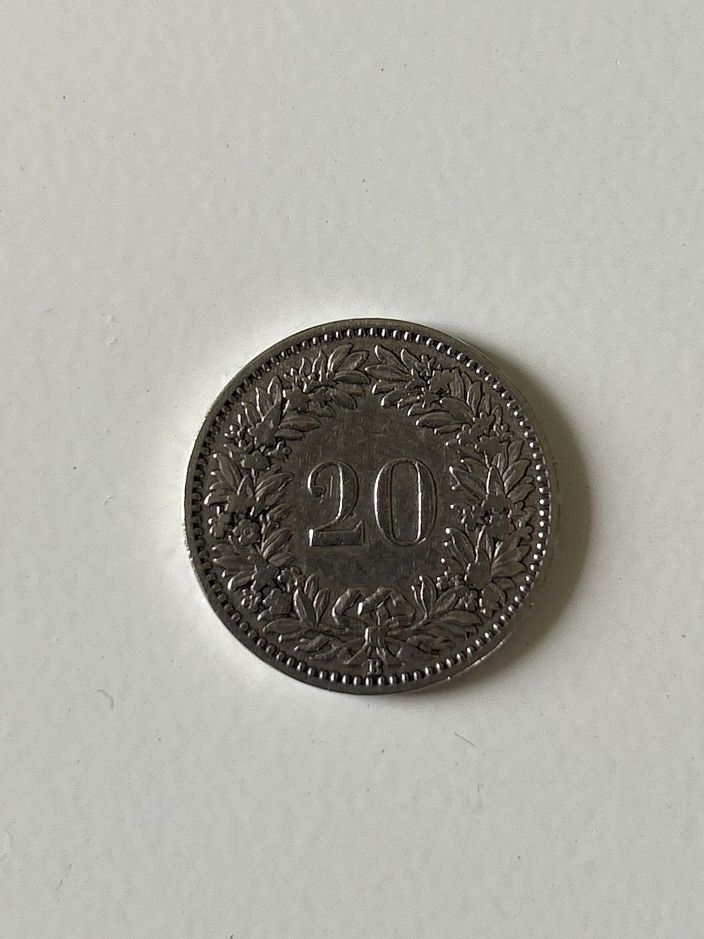 Alle Münzen: 20Rappen Stück von 1891 – Gebraucht aus Wolhusen von STUR11 2