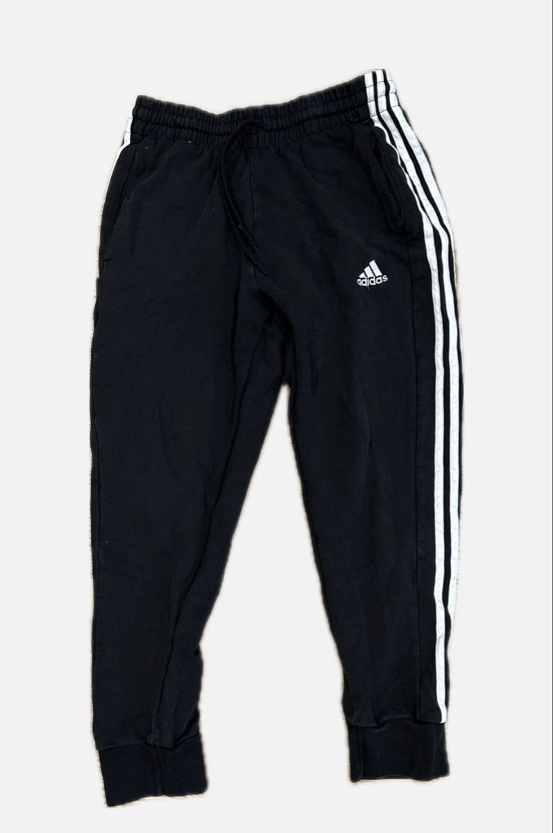Adidas Pantaloni: Adidas Trainingshose schwarz Grösse M gebraucht – Usato da Bern venduto da Klaas06