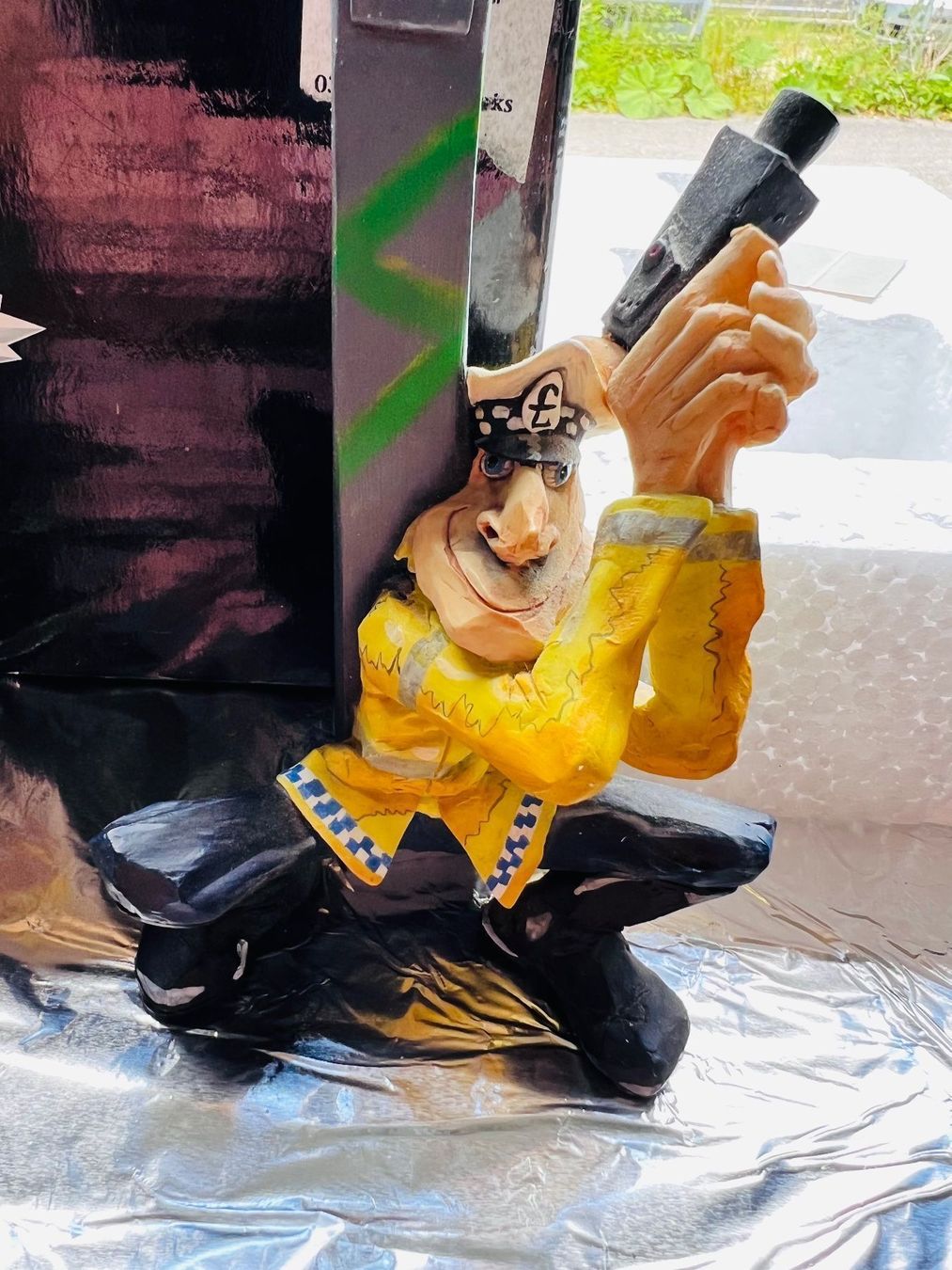 Statuette: Speed Feak/Polizei/Radar/Figur – Usato da Dittingen venduto da Lupo35 1