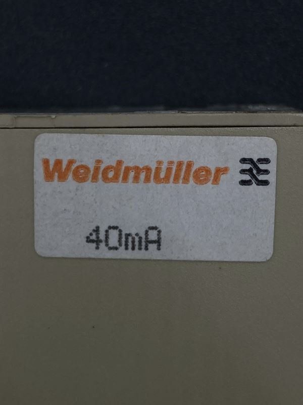 Elektronikbauteile: WEIDMÜLLER | Gleichstrommodul | 40mA – Gebraucht aus Wittenbach von Restwert_St-Gallen 1