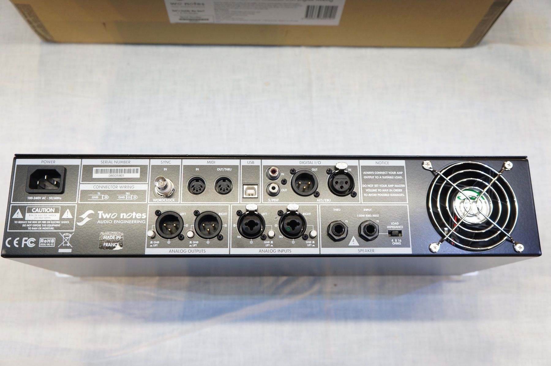 Musikinstrumente: Two Notes Torpedo Studio Digital Guitar Loadbox – Gebraucht aus Brügg BE von  1