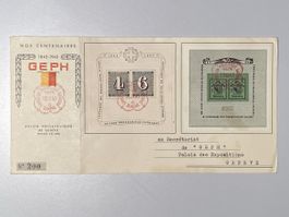 Schweiz 1943, 1843-1943, GEPH, 17.lX.43