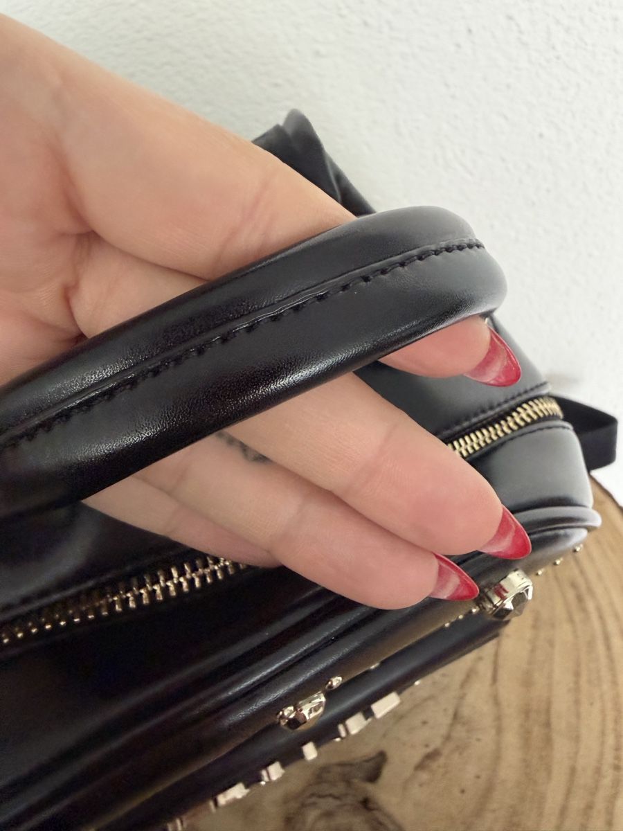 Versace Zaini: Versace Jeans Rucksack Schwarz mit Nieten  – Usato da Hägglingen venduto da Raff_Ella 5