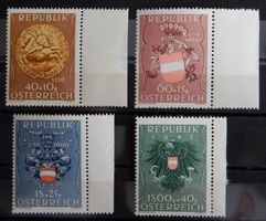 Österreich Kat. 937-940 ** 1949 Kat. 45 Euro