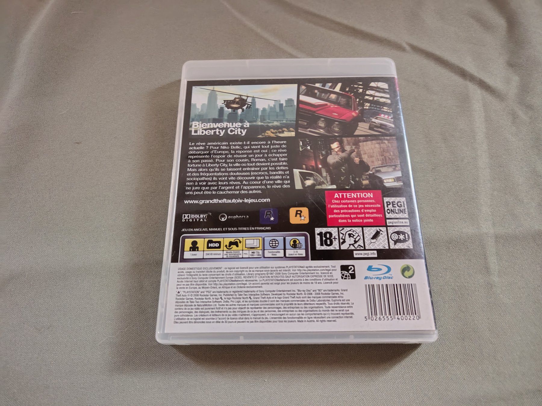 Sony Jeux: Jeu PS3 Grand Theft Auto IV – D'occasion à Saxon par dan_drn5 3