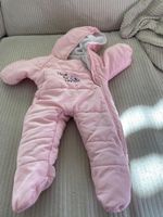 Combinaison pilote rose bébé fille 0-3 mois