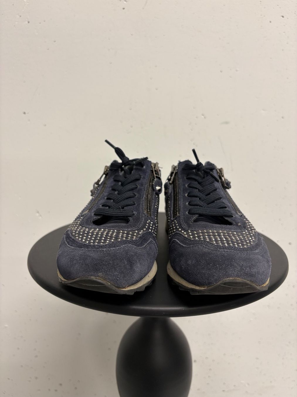 Kennel + Schmenger Damenschuhe: Kennel + Schmenger Sneaker blau Glitzer 37 Leder – Gebraucht aus Regensdorf von secondchancefashion 2