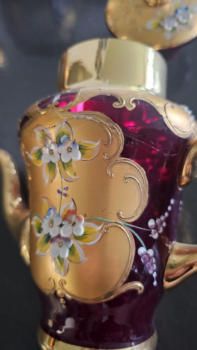 Alle Dekorationen: Venezianisches Kaffee-Service mit Golddekor – Gebraucht aus Richterswil von furlan 8
