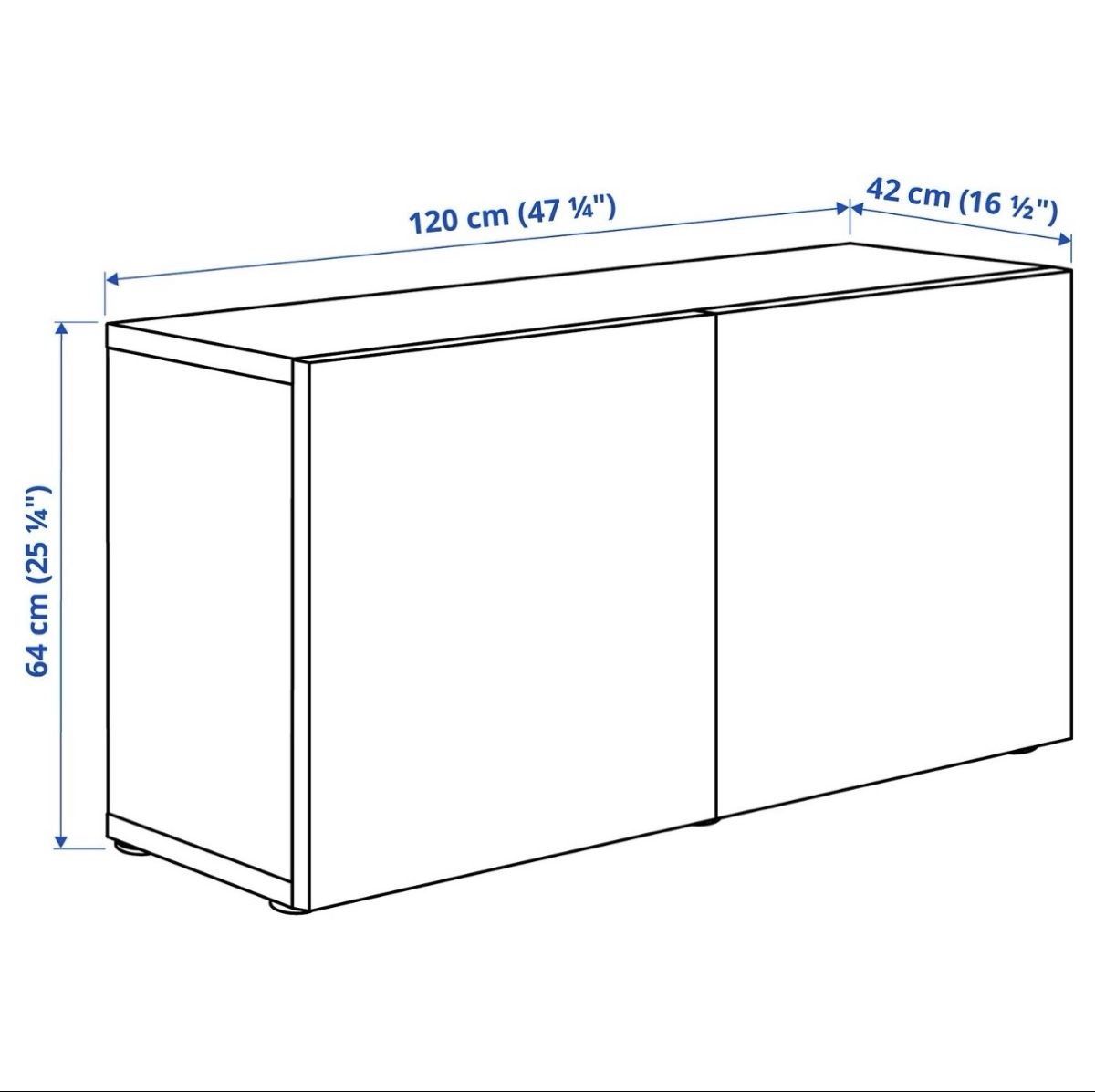 Ikea Commodes: Besta Sideboard Ikea – D'occasion à Schlieren par Philsimo 2