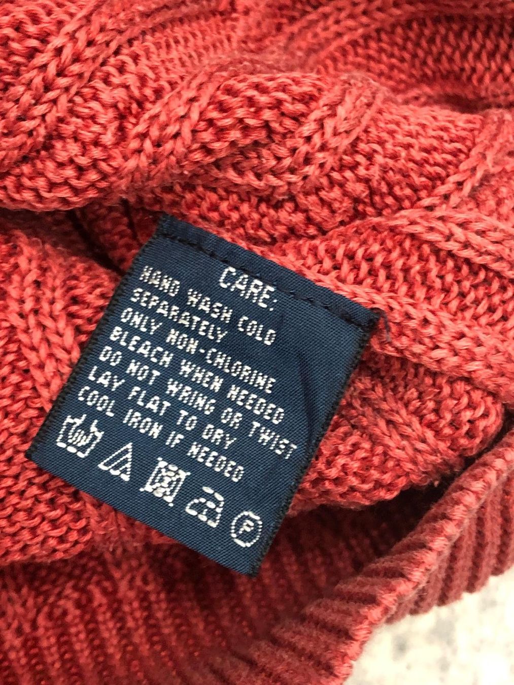 Ralph Lauren Pullover & Sweatshirts: Pull torsadé Ralph Lauren Taille S Orange Rouge – Neu (gemäss Beschreibung) aus Genève von leb_5j62 6