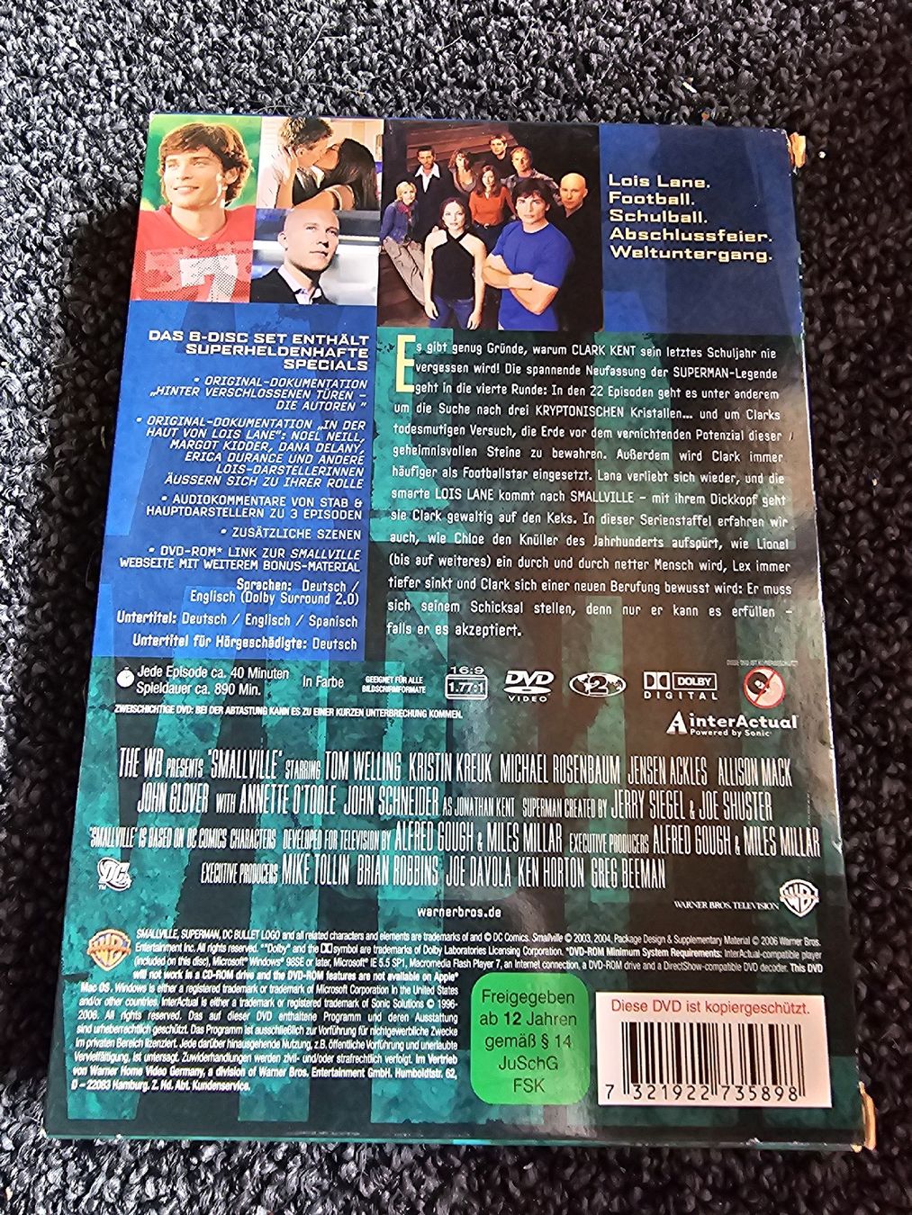 Tutti i DVDs: Smallville: Die komplette vierte Staffel  – Usato da Ruswil venduto da jan_bxl5 1