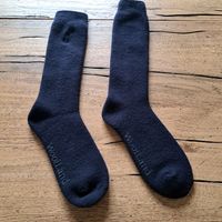 Warme WoolLand Socken, Grösse 35-38, Dunkelblau
