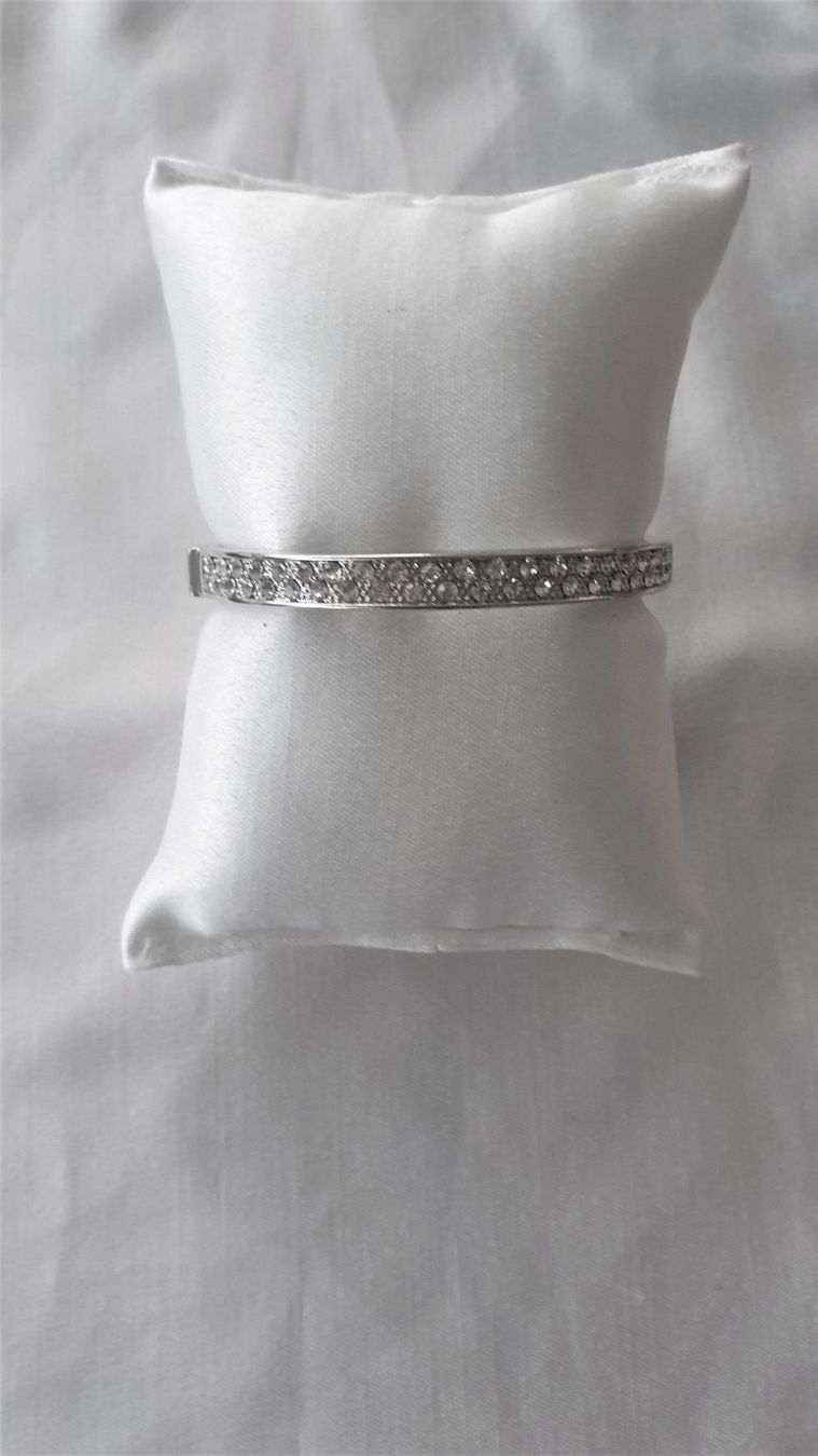 Bracciali & Braccialetti: Armreif mit Strasssteinen – Usato da Reinach BL venduto da Annodomini 3