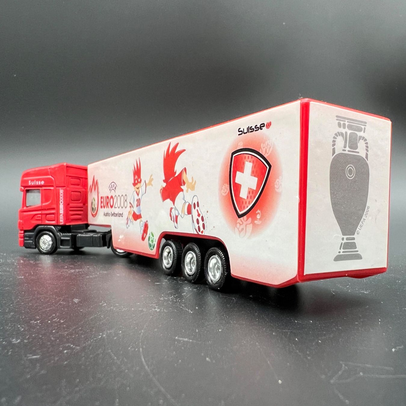 Modellautos: Euro 2008 AT-CH Sattelzug 1:87 – Gebraucht aus Häusernmoos von adlerfedern 3