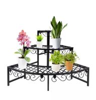+ Blumenregal Azur Eisen Pflanzenregal Pflanzentreppe Blumen