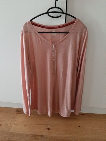 Langarmshirt Chicoree rosa Grösse XL