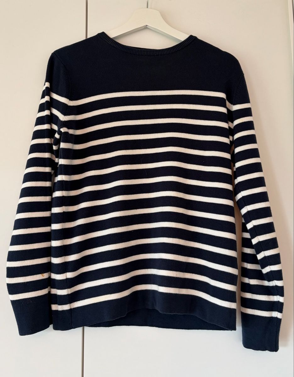 La Redoute Pullover & Sweatshirts: Marineblau gestreifter Pullover Groesse M guter – Gebraucht aus Luzern von ycg_2nr9