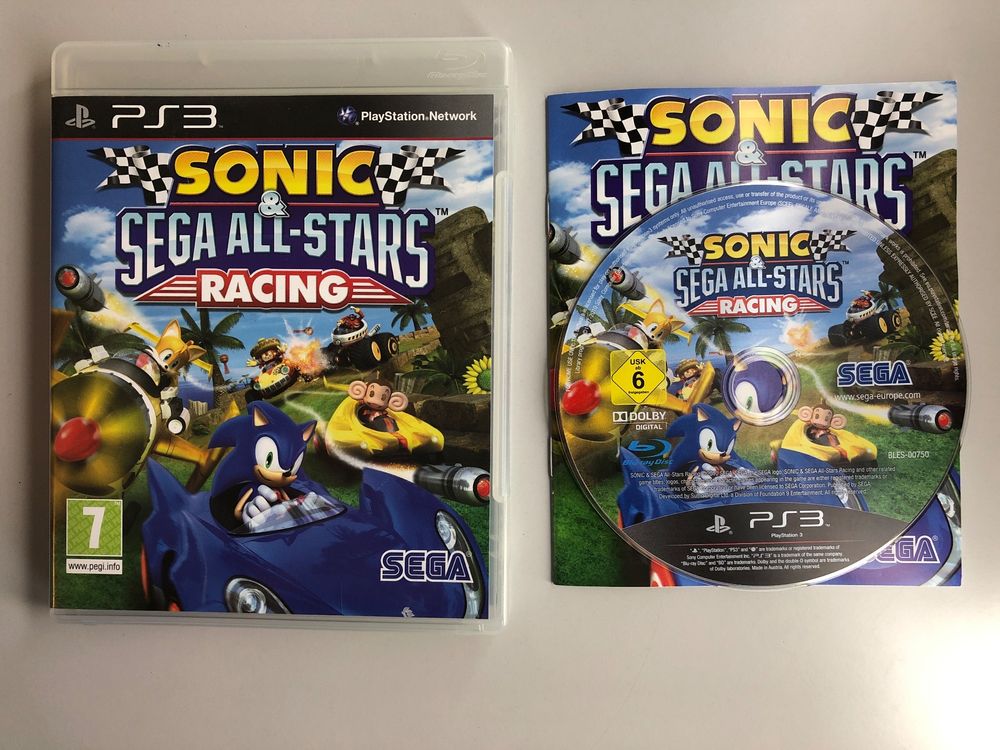 Sonic Sega All Star Racing - PS3 (Gebraucht) in St.gallen für CHF 15 ...