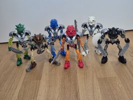 Set von 6 LEGO Bionicle Toa Nuva, 100% komplett