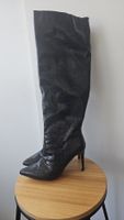 Schwarze Overknee-Stiefel gr 38.5