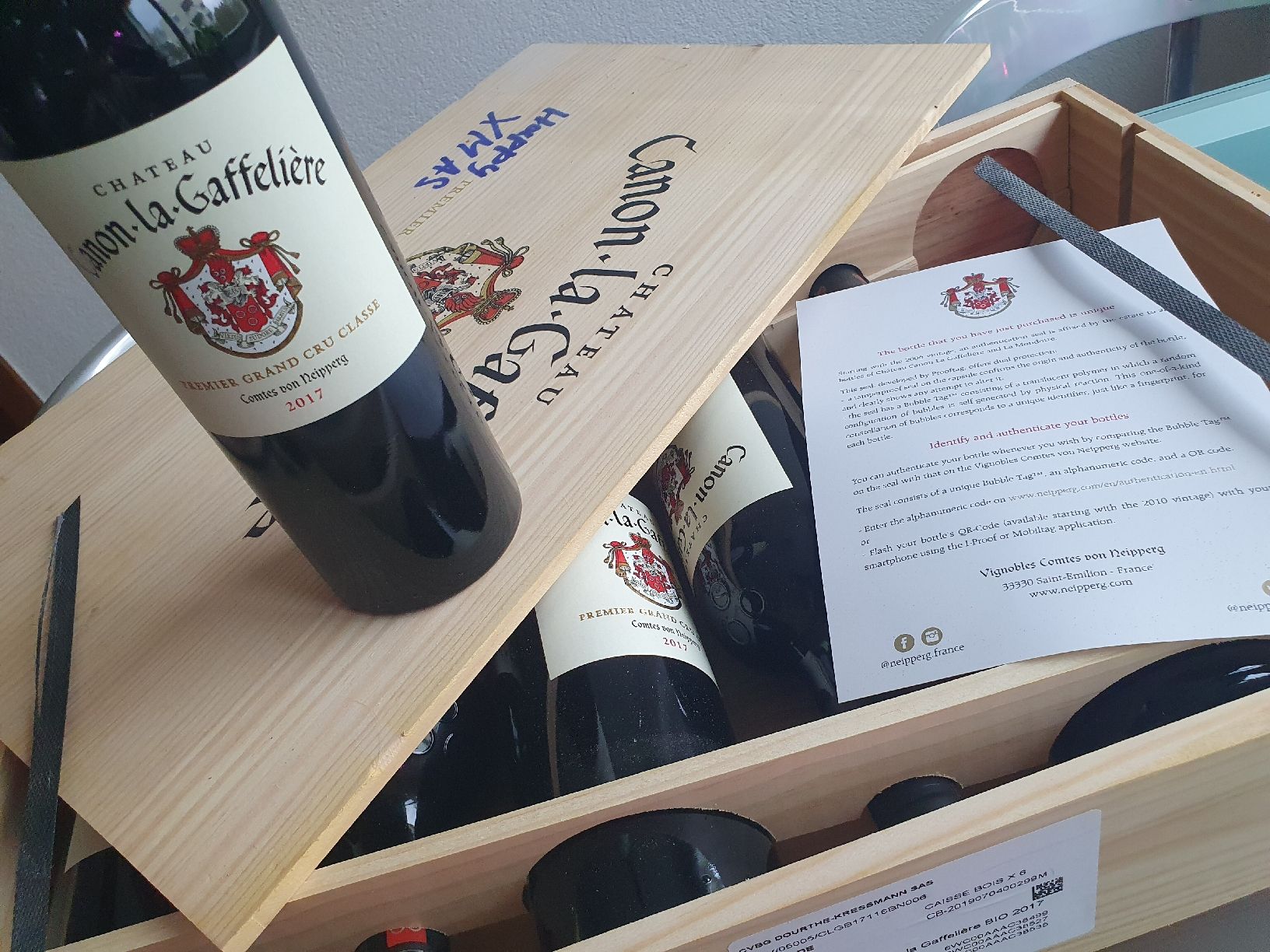 Vino: Château Canon-la-Gaffelière 2017 – Nuovo (secondo la descrizione) da Küsnacht ZH venduto da marinalix 1