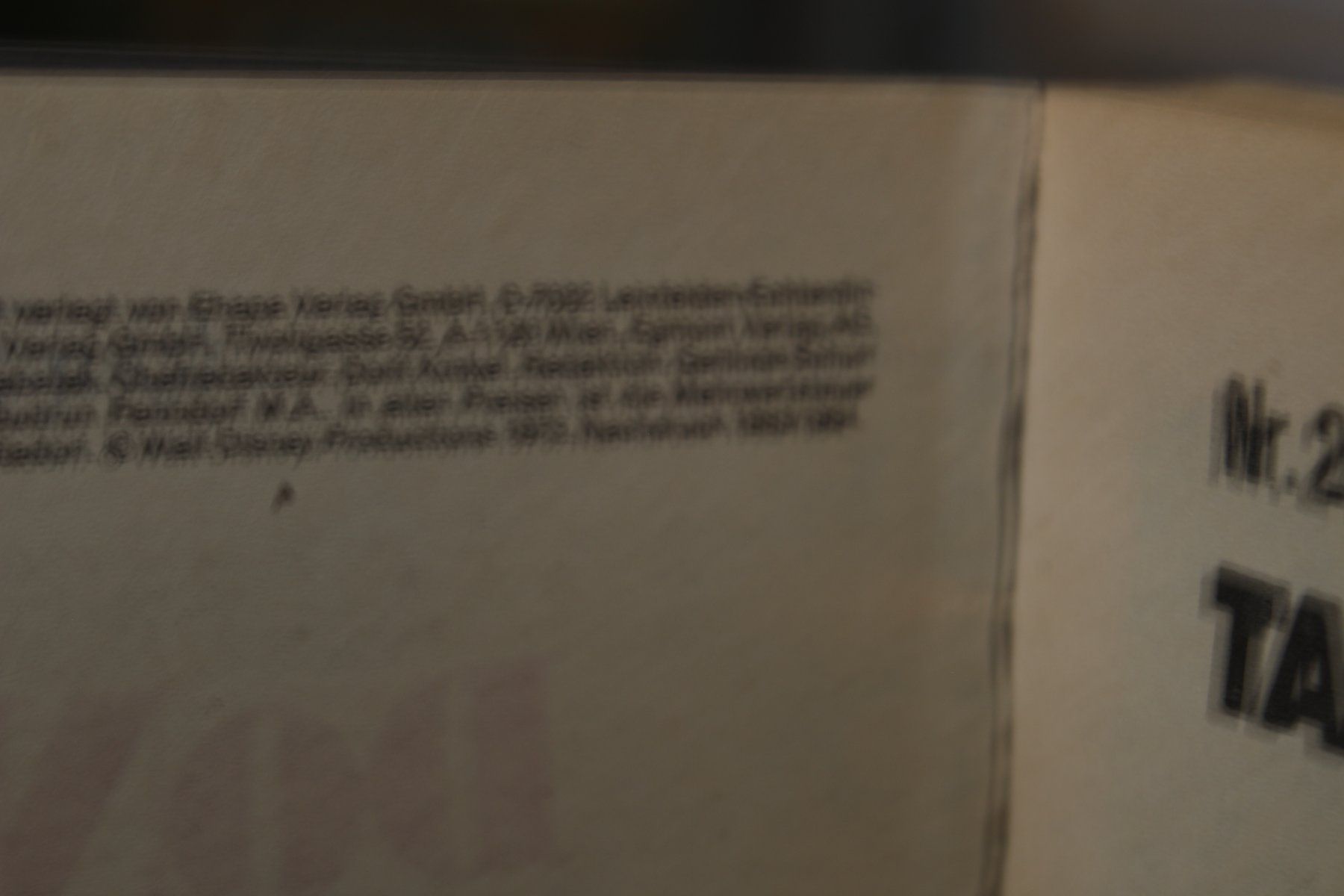 BD: Taschenbuch Nr.24 – D'occasion à Benglen par polli77 2